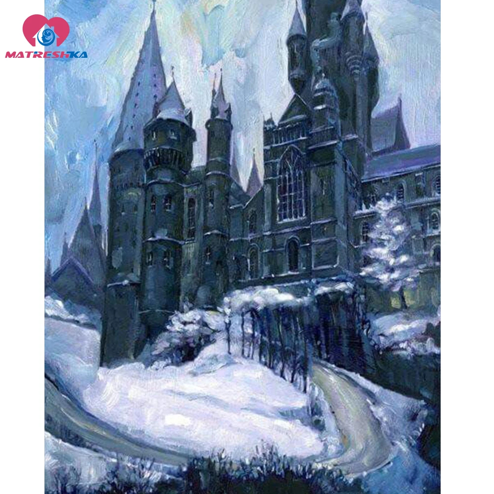 Hogwarts Castle Cross Stitch Kit Cross Stitch Patterns - Hogwarts Castle Cross Stitch Pattern
