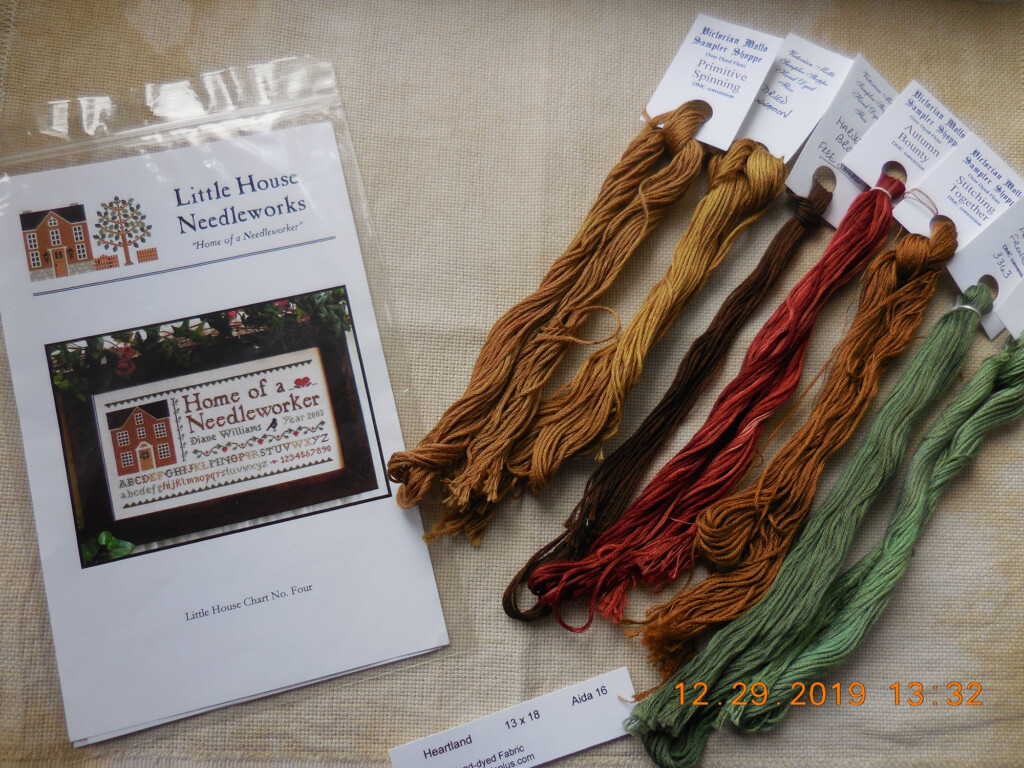 Home Of A Needleworker - Home Of A Needleworker Cross Stitch Pattern