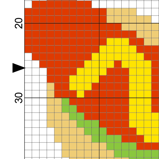 Hot Dog Cross Stitch Pattern Daily Cross Stitch - Hot Dog Cross Stitch Pattern
