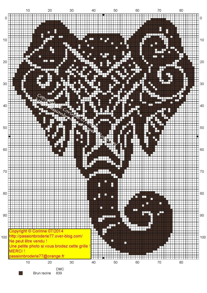 Indian Elephant Cross Stitch Pattern Cross Stitch Patterns - Easy Elephant Cross Stitch Pattern