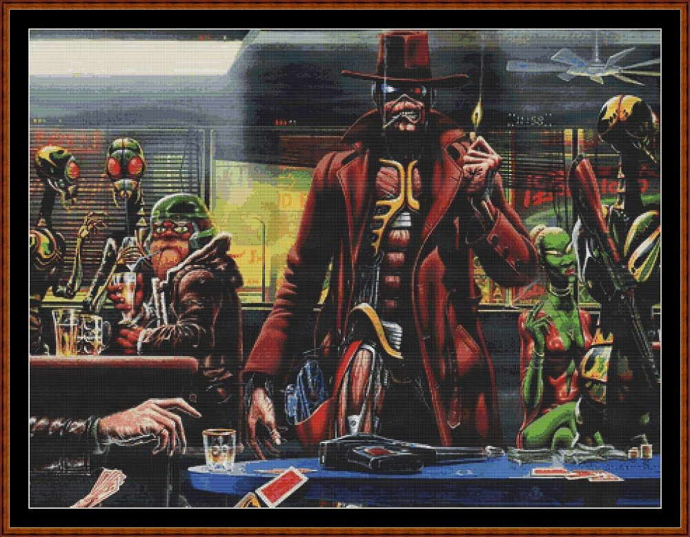 Iron Maiden 5 Cross Stitch Album Art Cross Stitch Art - Iron Maiden Cross Stitch Pattern