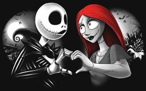 Jack And Sally Cross Stitch Pattern In PDF For Instant Download  - Jack And Sally Cross Stitch Pattern