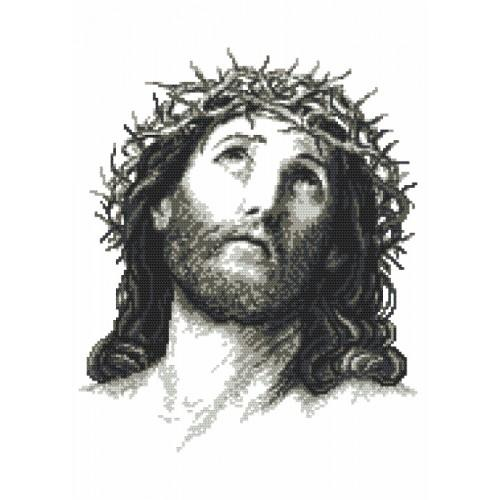 Jesus Cross Stitch Pattern - Face Of Jesus Cross Stitch Pattern
