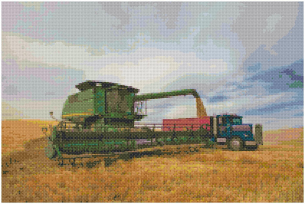 John Deere Cross Stitch Cross Stitch Patterns - John Deere Cross Stitch Pattern