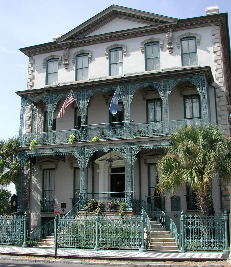 John Rutledge House Charleston SC Counted Cross Stitch Kit Etsy de - Charleston Sc Cross Stitch Patterns