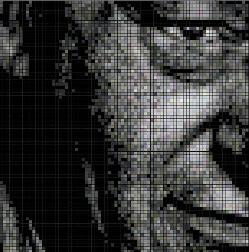 John Wayne Cross Stitch Pattern Etsy - John Wayne Cross Stitch Pattern
