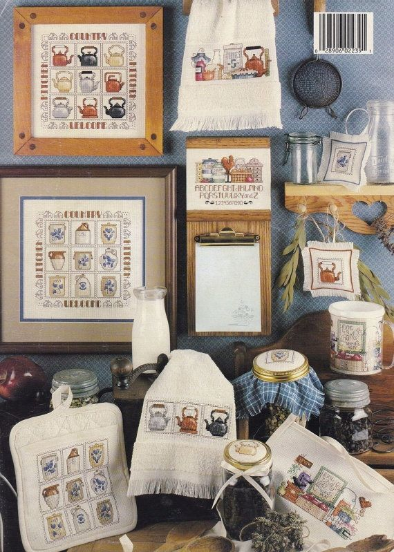 Kitchen Pledge Leisure Arts Counted Cross By LucyGooseyDolls Stoney  - Leisure Arts Counted Cross Stitch Patterns