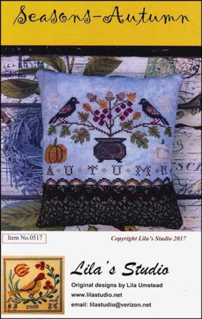 Lila s Studio SEASONS AUTUMN Cross Stitch Pattern Anabella s - Lila's Studio Cross Stitch Patterns