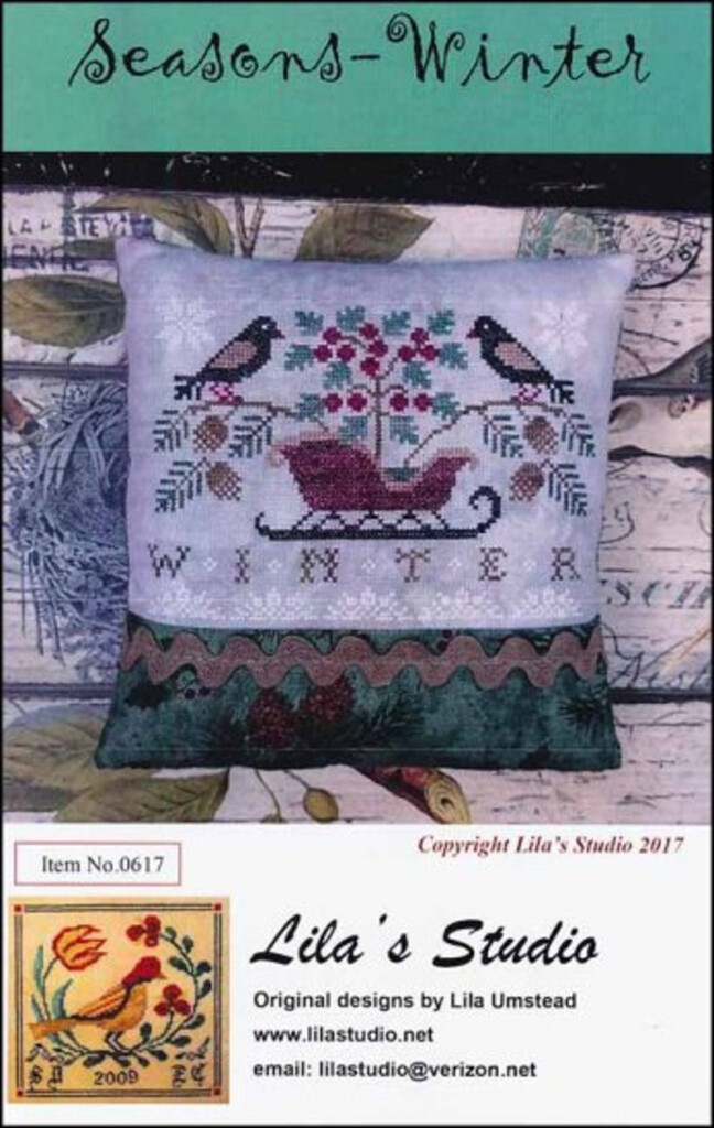 Lila s Studio SEASONS WINTER Cross Stitch Pattern Anabella s - Lila's Studio Cross Stitch Patterns