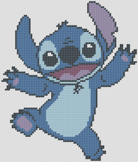 Lilo s Friend Stitch Cross Stitch Pattern Cross Stitch 4 Free - Spongebob Squarepants Cross Stitch Pattern