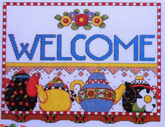 Mary Engelbreit Counted Cross Stitch Cross Stitch Patterns - Mary Engelbreit Counted Cross Stitch Patterns