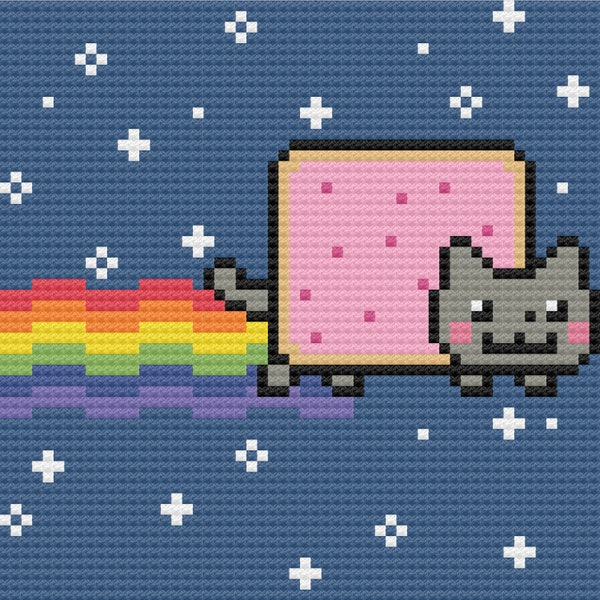 Meme Cross Stitch Pattern Etsy - This Is Fine Meme Cross Stitch Pattern