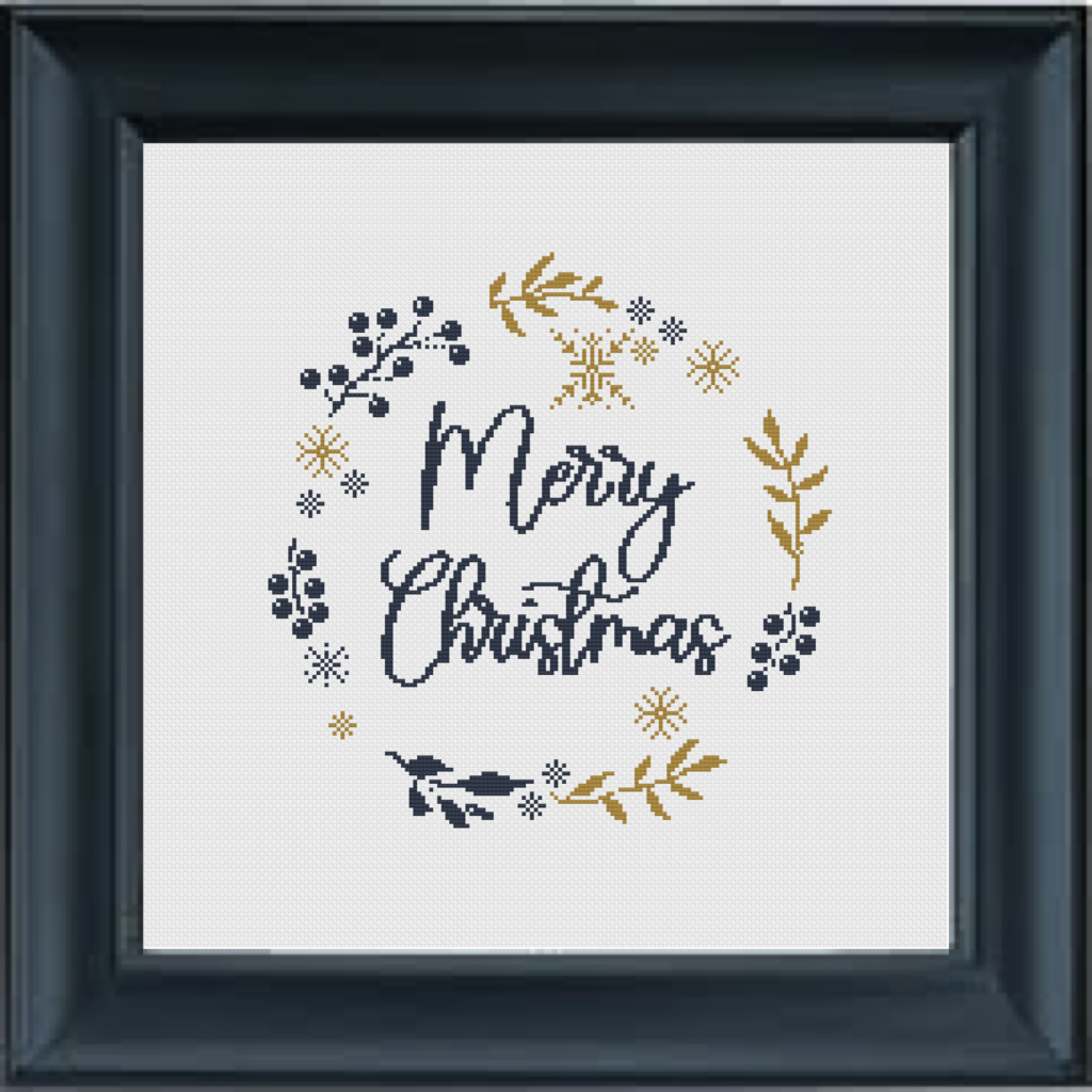 Merry Christmas Cross Stitch Pattern Cross Stitch And Patterns - Free Merry Christmas Cross Stitch Patterns