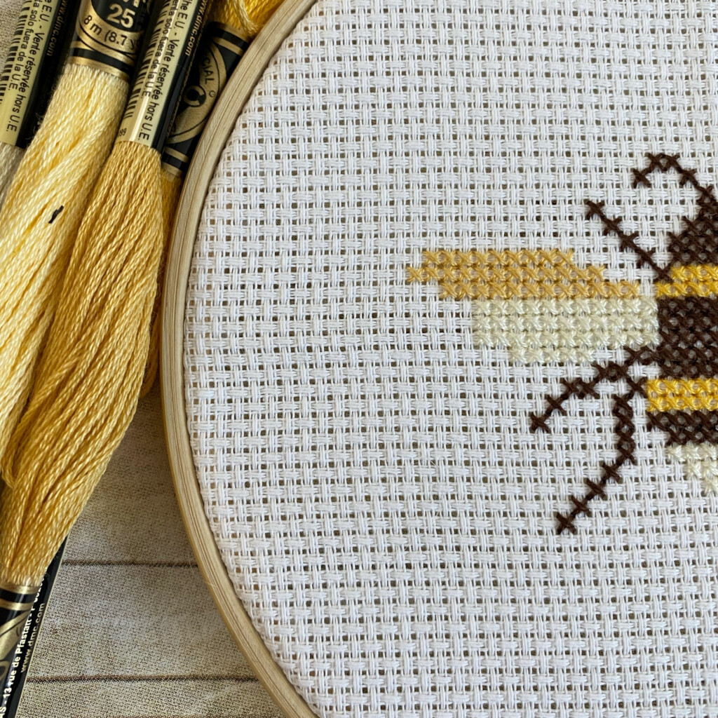 Modern Cross Stitch PATTERN Little Bee Bee Cross Stitch Pattern Etsy - Modern Cross Stitch Pattern Book