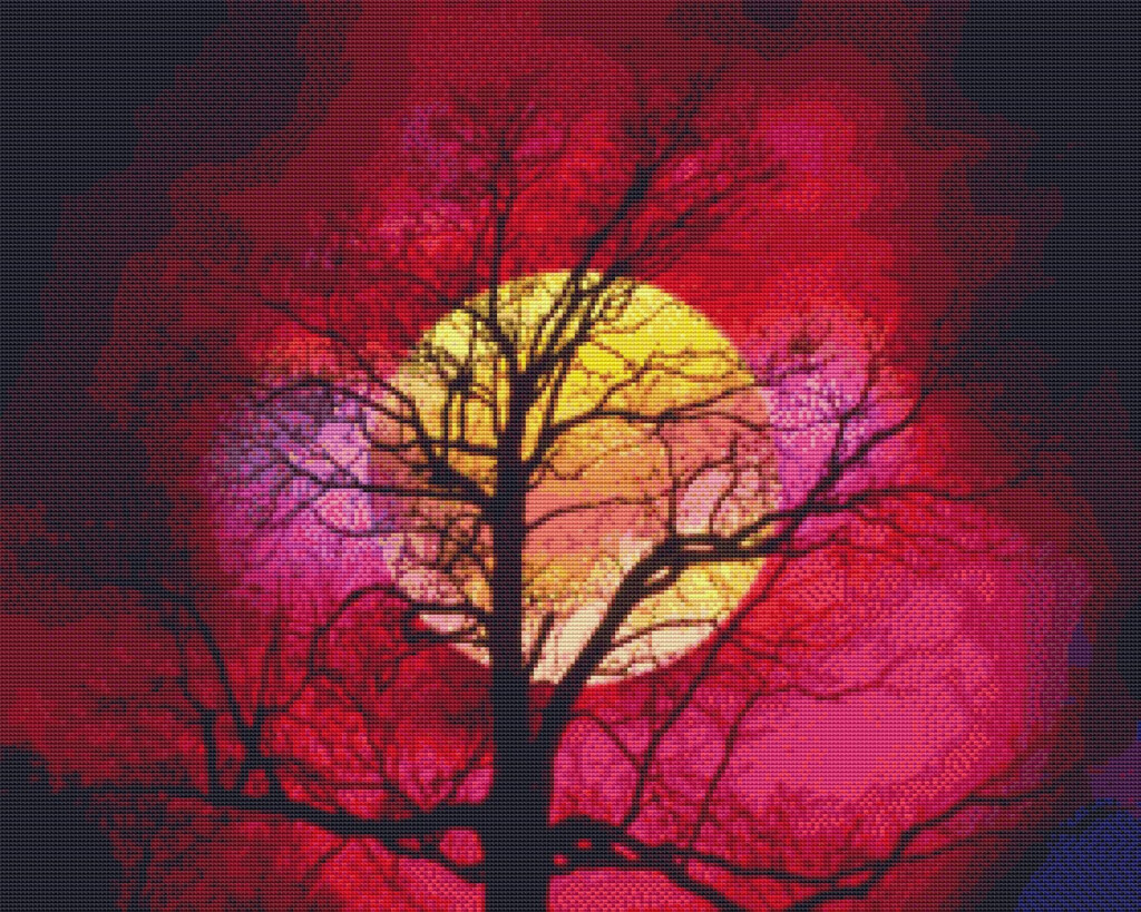 Moon Cross Stitch Patterns Free Patterns - Sun And Moon Cross Stitch Patterns