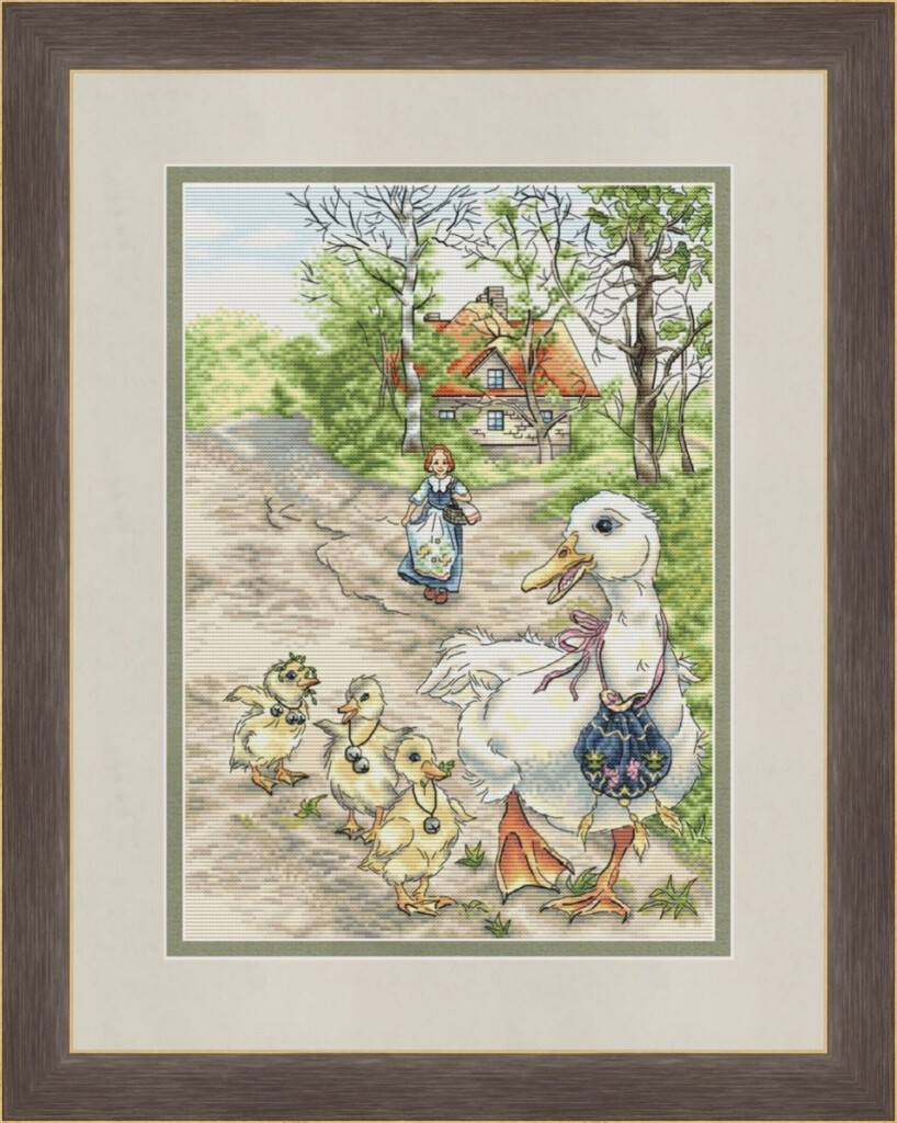 Mother Goose Cross Stitch Pattern Code NK 197 Nadezhda Kazarina Buy  - Mother Goose Cross Stitch Patterns
