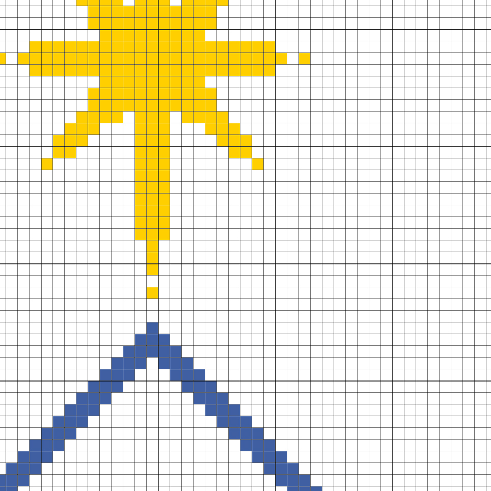 Nativity Star Cross Stitch Pattern Daily Cross Stitch - Christmas Star Cross Stitch Pattern Free