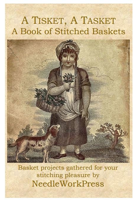 NeedleWorkPress A Tisket A Tasket Book Cross Stitch Pattern  - A Tisket A Tasket Cross Stitch Pattern