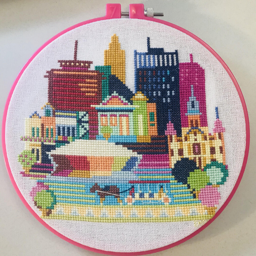 New Orleans Cross Stitch Cross Stitch A3 New Orleans Color K374  - New Orleans Cross Stitch Patterns