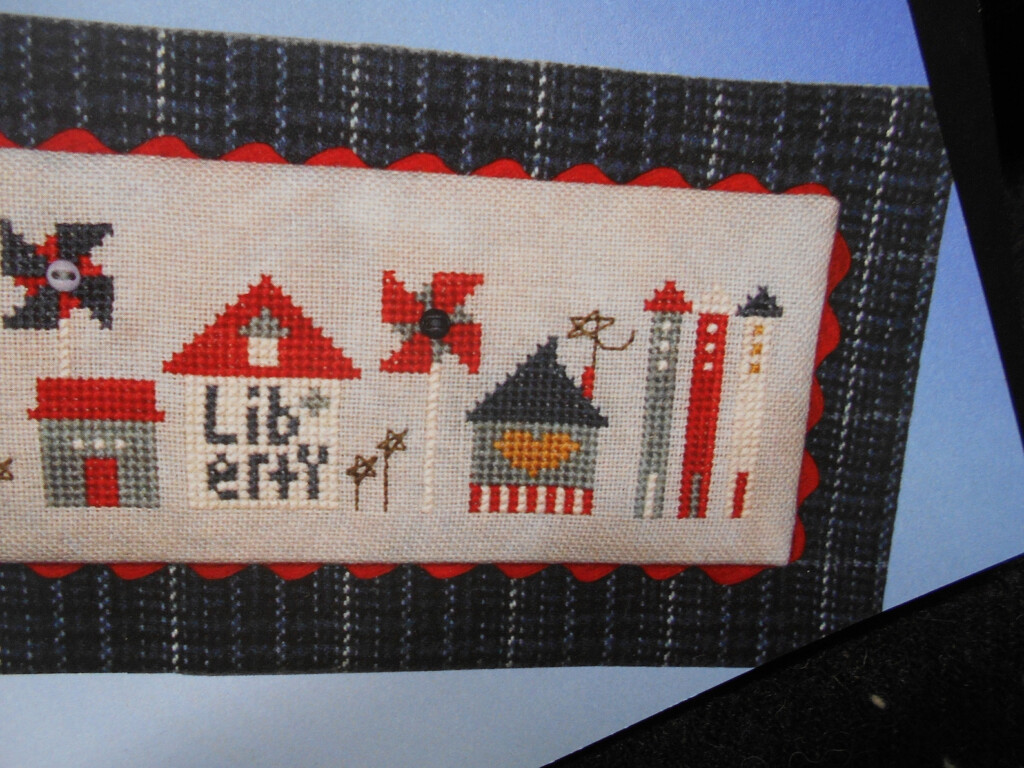 NEW Patriotic Tiny Town Cross Stitch Etsy - Tiny Town Cross Stitch Patterns