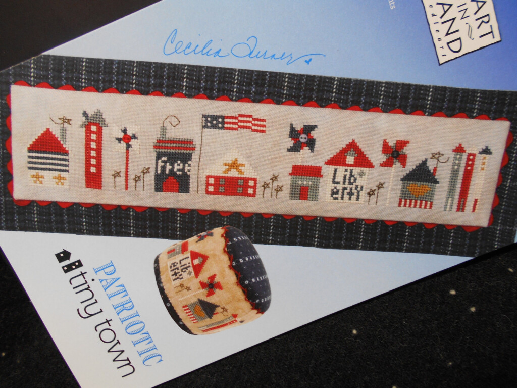 NEW Patriotic Tiny Town Cross Stitch Etsy - Tiny Town Cross Stitch Patterns