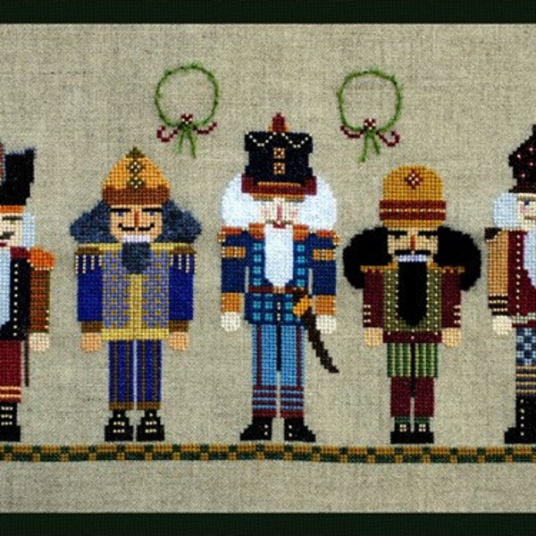 Nutcracker Counted Cross Stitch Kits Etsy - Nutcracker Counted Cross Stitch Pattern