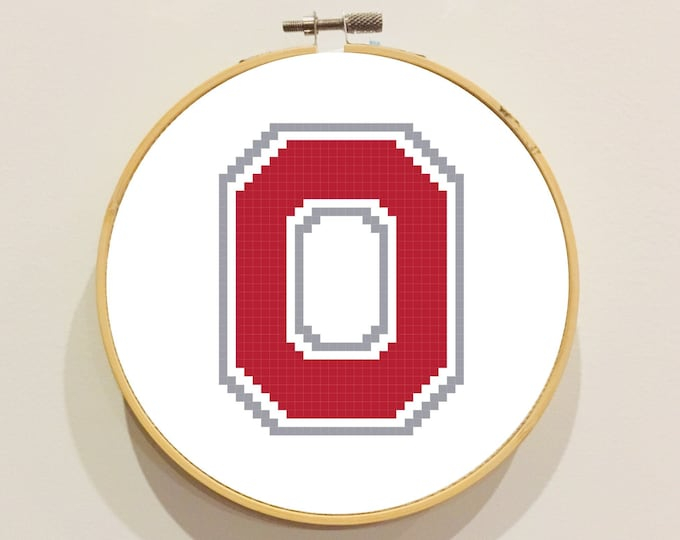Ohio State Cross Stitch Pattern Etsy - Ohio State Cross Stitch Pattern