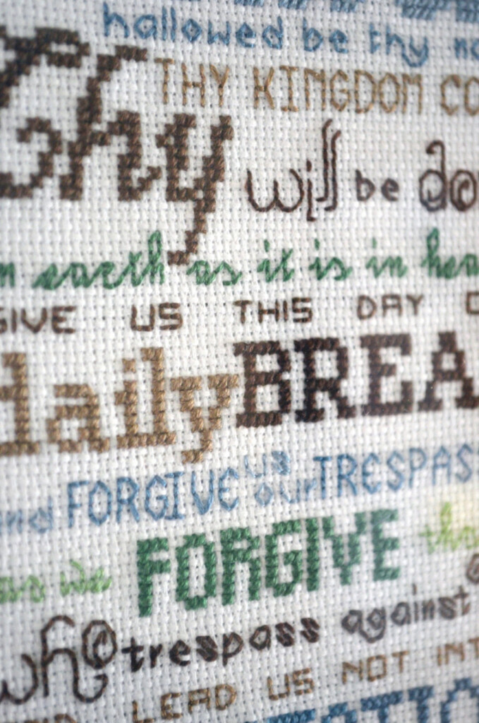 Our Father Cross Stitch Pattern Etsy - Our Father Cross Stitch Pattern