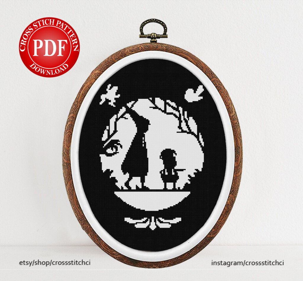 Over The Garden Wall Cross Stitch Pattern PDF Download Easy Etsy  - Over The Garden Wall Cross Stitch Pattern