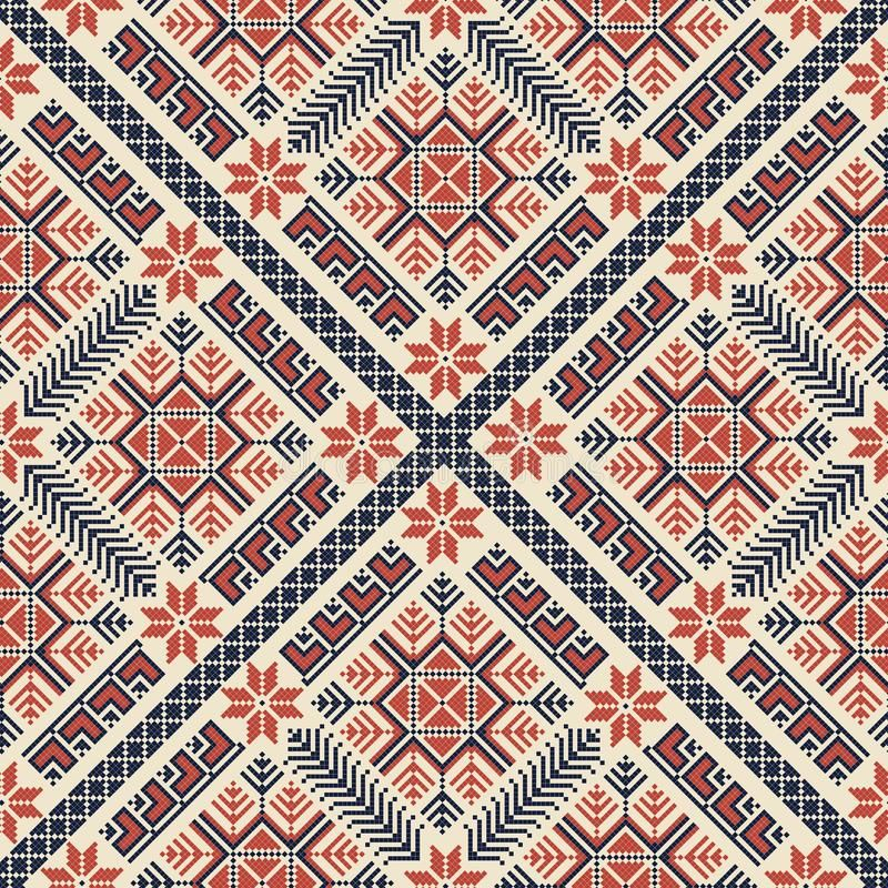 Palestinian Embroidery Pattern Seamless Pattern Design With  - Free Palestinian Cross Stitch Patterns