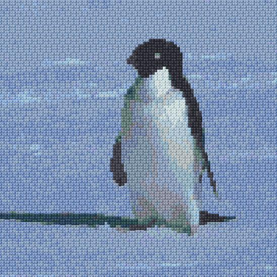 Penguin Cross Stitch Designs - Penguin Cross Stitch Pattern Free