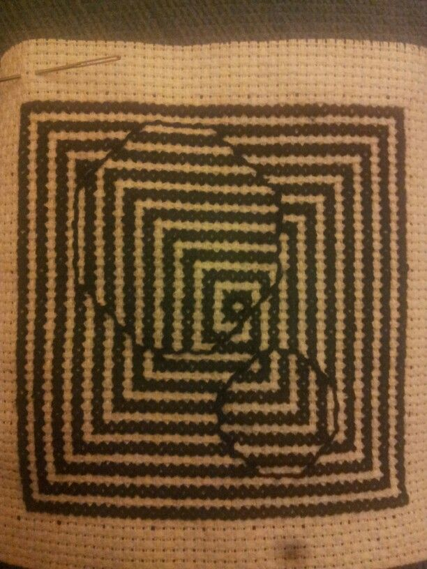 Pin Auf Patterns - Optical Illusion Cross Stitch Patterns