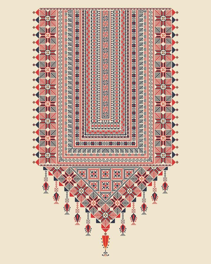 Pin On Cross Stitch - Free Palestinian Cross Stitch Patterns