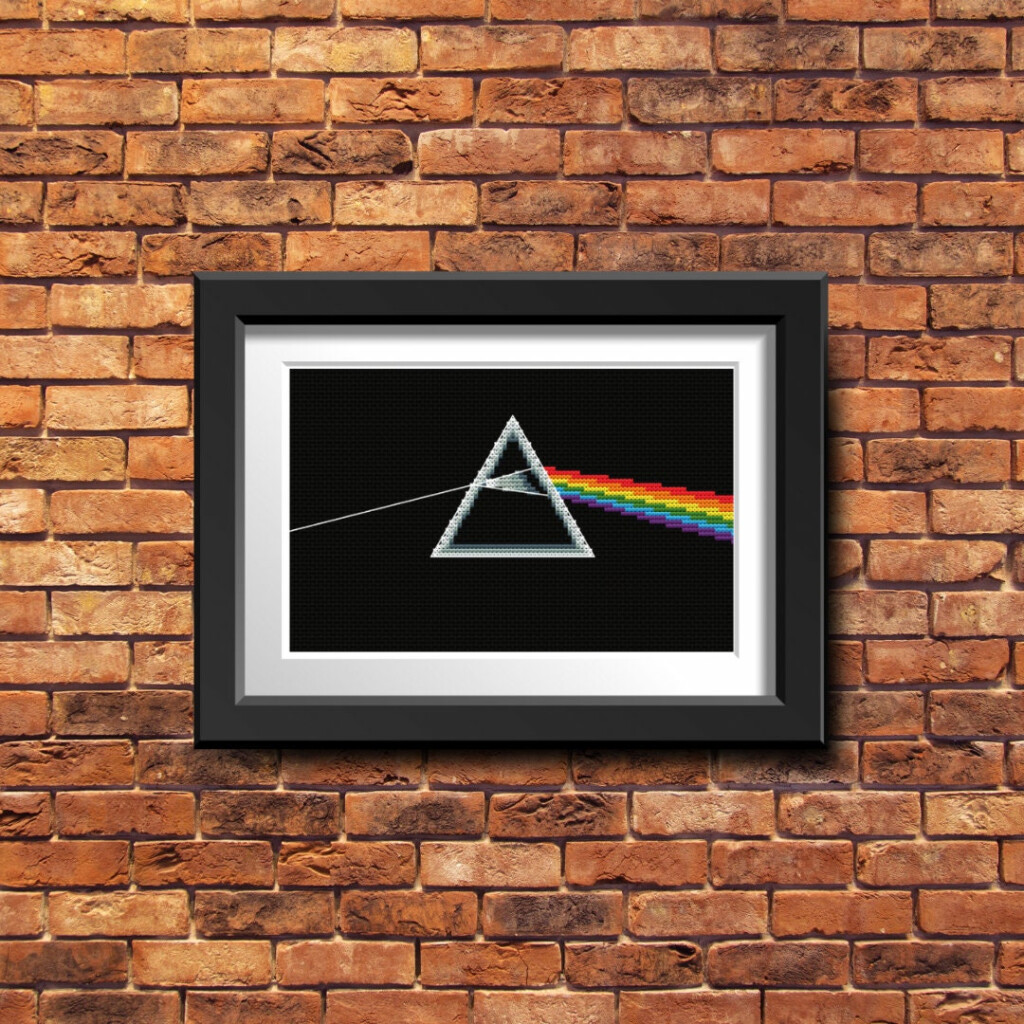 Pink Floyd Cross Stitch Pattern Embroidery Pattern Etsy - Pink Floyd Cross Stitch Pattern