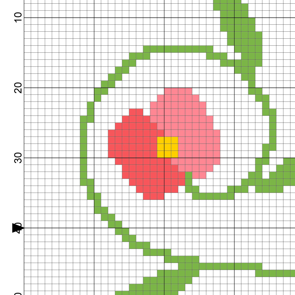 Pink Poppy Flowers Cross Stitch Pattern Daily Cross Stitch - Simple Poppy Cross Stitch Pattern Free