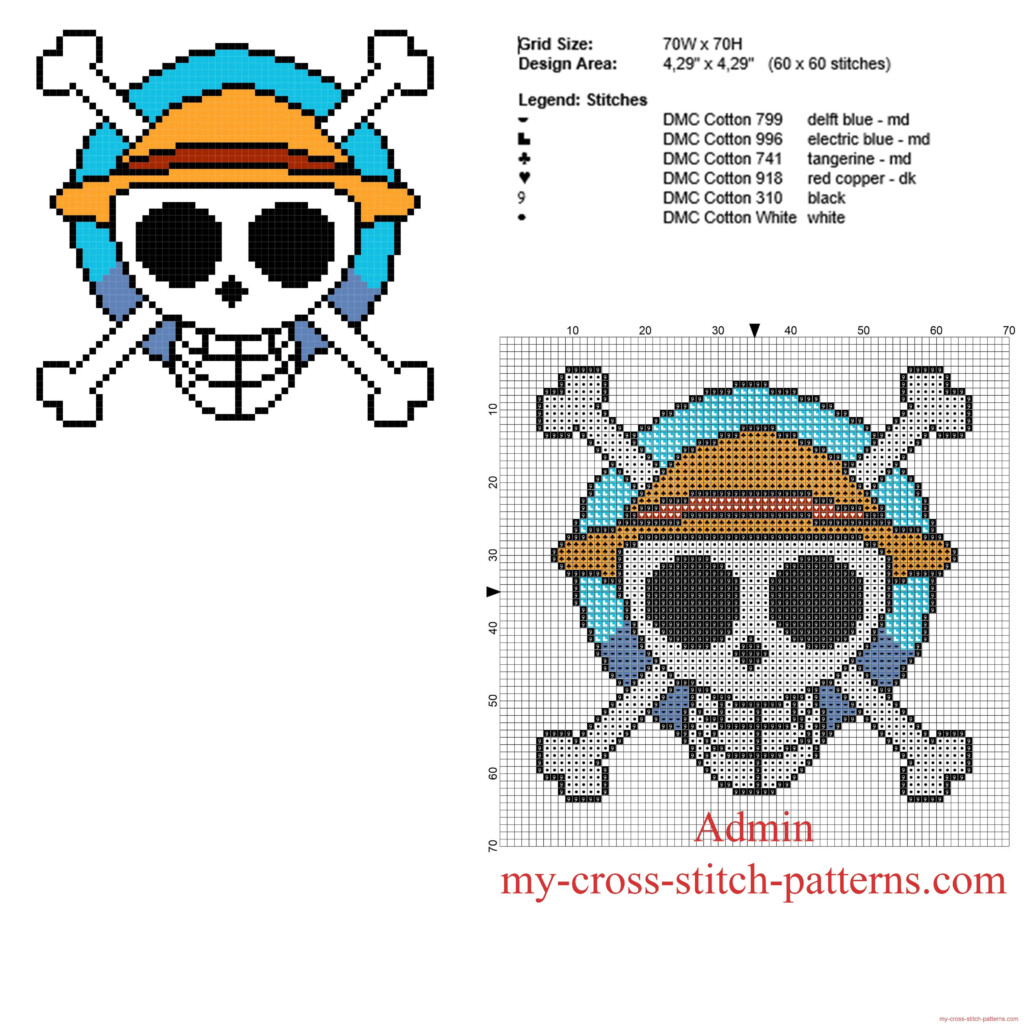 Pixel Art One Piece Cross Stitch Pattern Bmp fidgety - Puzzle Piece Cross Stitch Pattern
