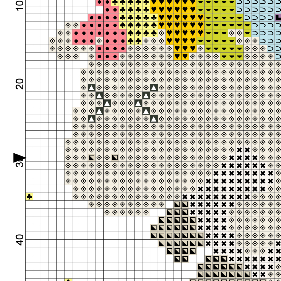 Pooping Unicorn Cross Stitch Pattern Daily Cross Stitch - Small Unicorn Cross Stitch Pattern