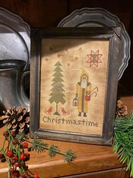 Primitive Christmas Cross Stitch - Free Primitive Christmas Cross Stitch Patterns