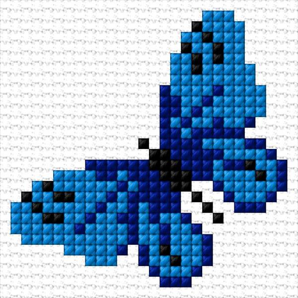 Printable Butterfly Cross Stitch Patterns - Free Cross Stitch Butterfly Patterns