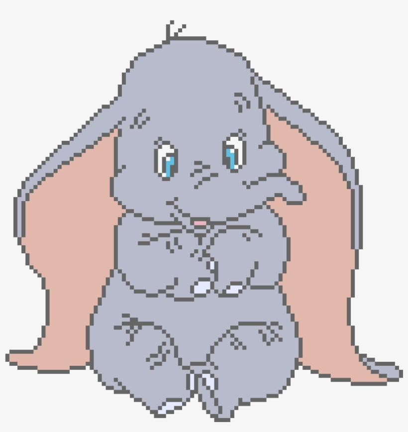 Printable Dumbo Cross Stitch Patterns - Dumbo Cross Stitch Pattern Free
