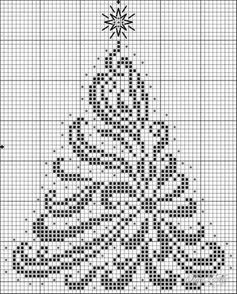 Printable Free Christmas Tree Cross Stitch Patterns Printable  - Cross Stitch Christmas Tree Patterns Free