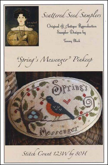 Product title Artful Needleworker Counted Cross Stitch Bubble  - Home Of A Needleworker Cross Stitch Pattern