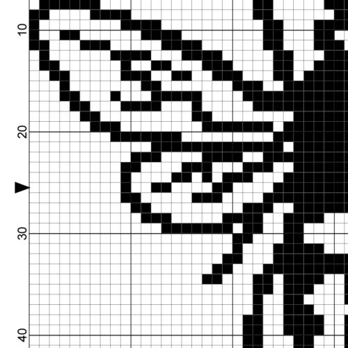 Queen Bee Cross Stitch Pattern Daily Cross Stitch - Small Bee Cross Stitch Pattern