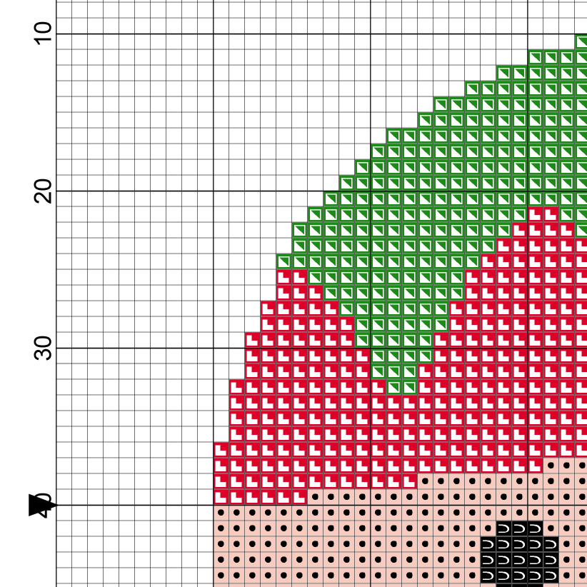 Round Elf Cross Stitch Pattern Daily Cross Stitch - Buddy The Elf Cross Stitch Pattern