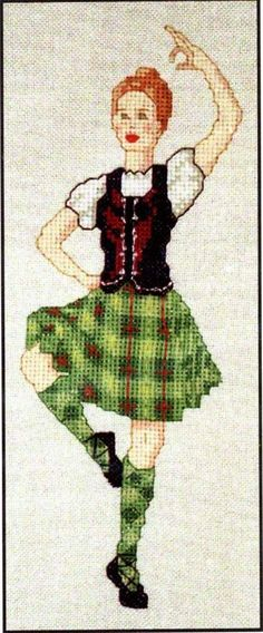Scottish Cross Stitch Patterns - Easy Scottish Cross Stitch Patterns