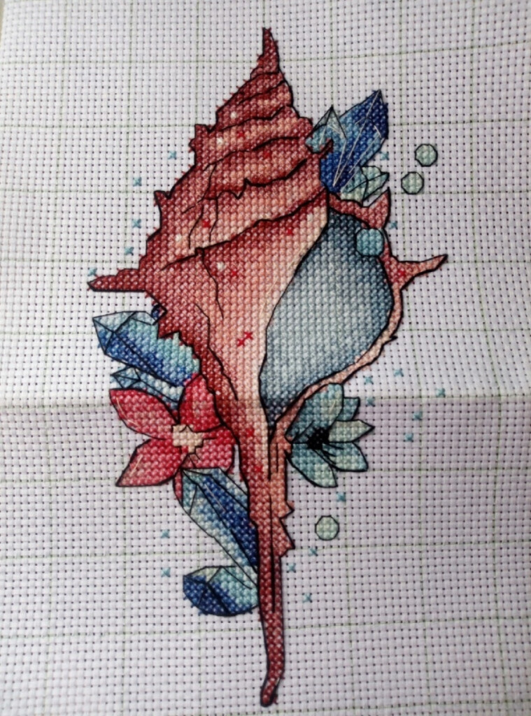 Seashell Cross Stitch Pattern Code MA 198 MARICHA Buy Online On  - Seashell Cross Stitch Pattern Free