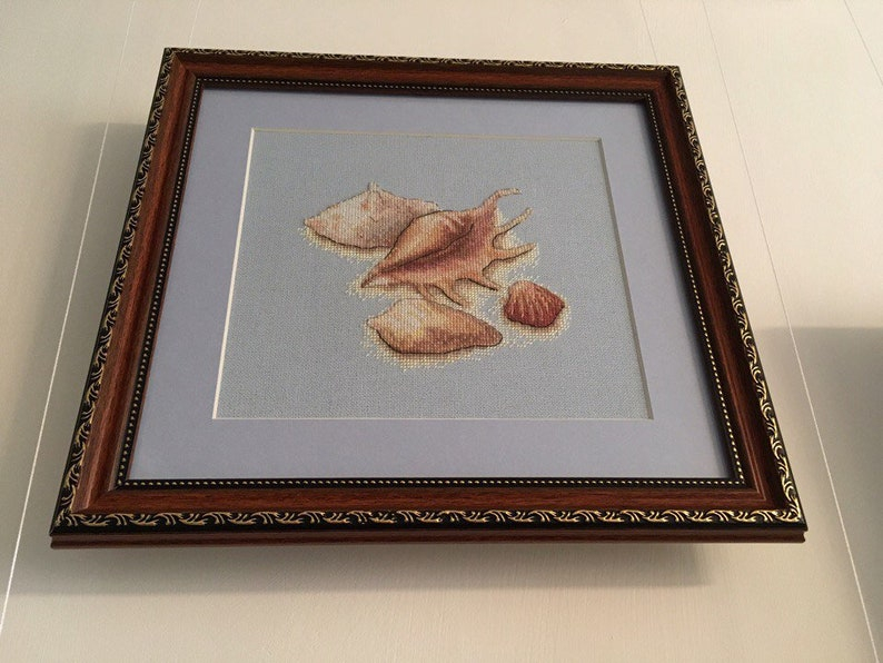 Seashell Cross Stitch Pattern PDF Instant Download Shell Cross Etsy - Seashell Cross Stitch Pattern Free