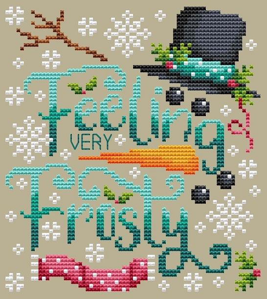Shannon Christine FROSTY Cross Stitch Pattern Anabella s - Frosty Forest Cross Stitch Pattern