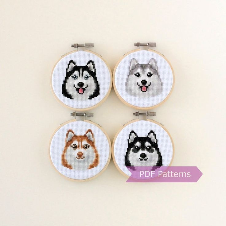 Siberian Husky Cross Stitch Pattern PDF Bundle Siberian Etsy Cross  - Siberian Husky Cross Stitch Pattern