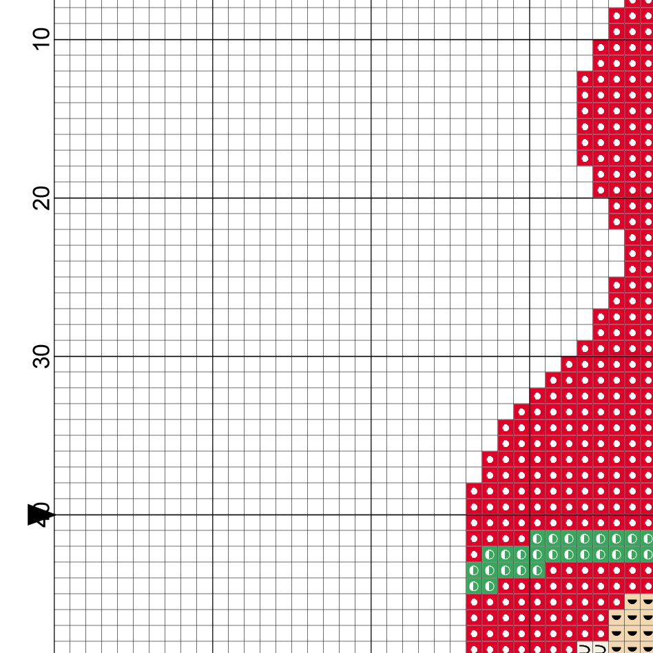 Sitting Gnome Cross Stitch Pattern Daily Cross Stitch - Free Gnome Cross Stitch Pattern